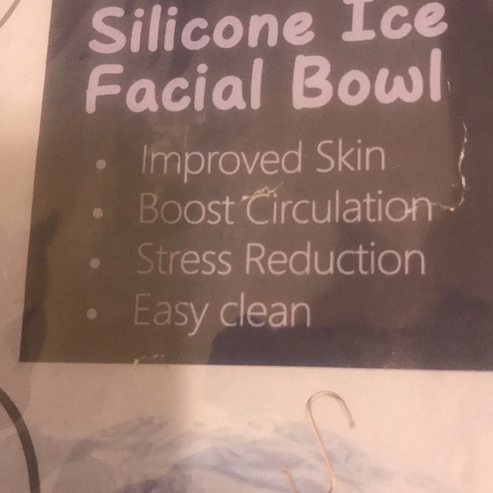 Silicone Ice Facial Bowl